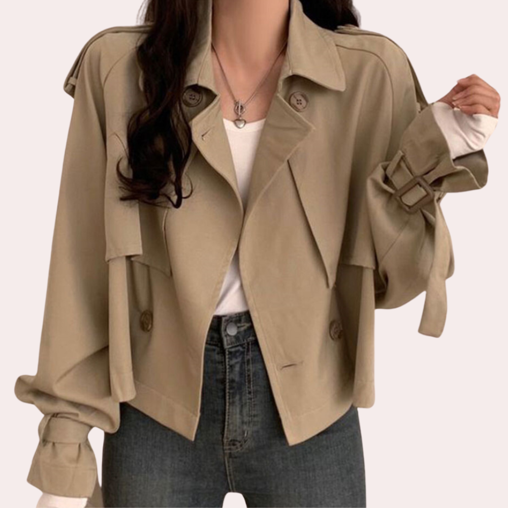 Petite Women's Sienna Trench Coat - Pexav