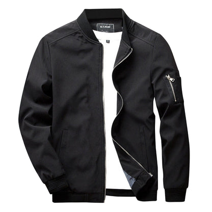 Short Summer Jacket for Men - Orion-Black-M-Nora Luxe
