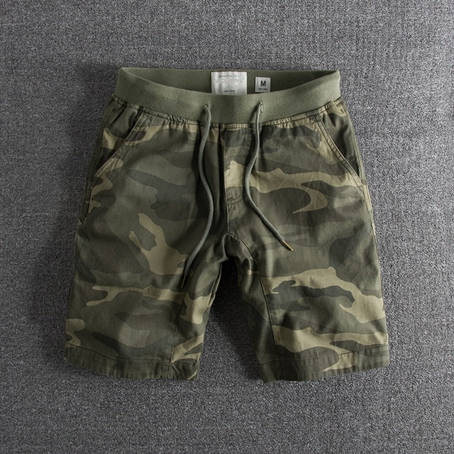 Camouflage Cargo Shorts for Men - Pexav