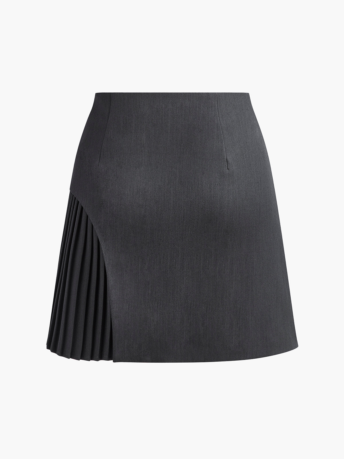 Flowy Waist Buckle Midi Skirt