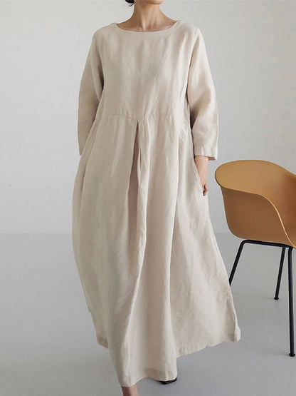 Image of Sienna | Women's Casual A-Line Maxi Dress