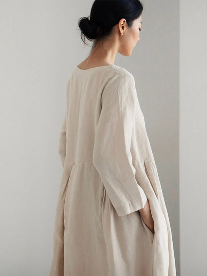 Image of Sienna | Women's Casual A-Line Maxi Dress