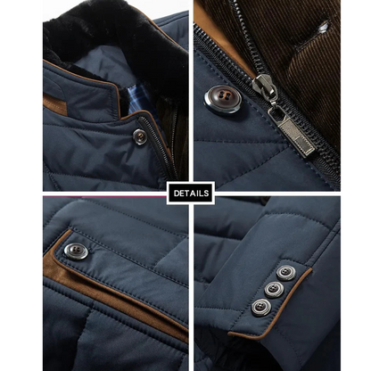 Luxury Men's Warm Winter Parka Coat
