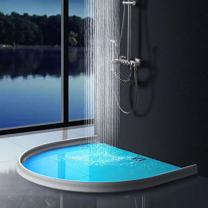 Silicon Shower Barrier - DryGuard-White-39.37 inches-Nora Luxe