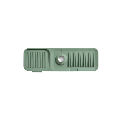 Silicone Draining Mat with Self-Drainage – DripGuard-Green-Small-Nora Luxe