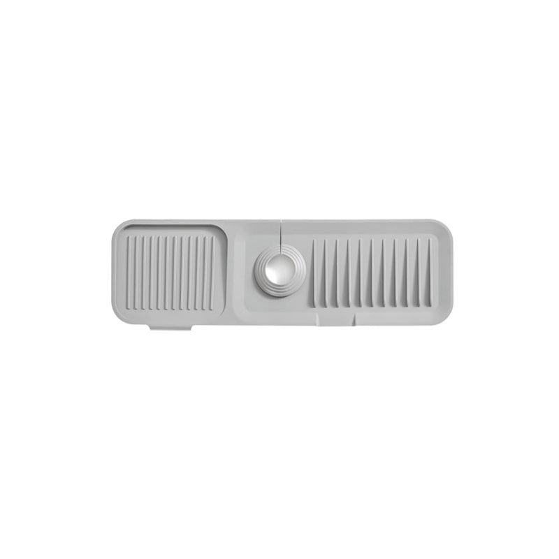 Silicone Draining Mat with Self-Drainage – DripGuard-Light grey-Small-Nora Luxe