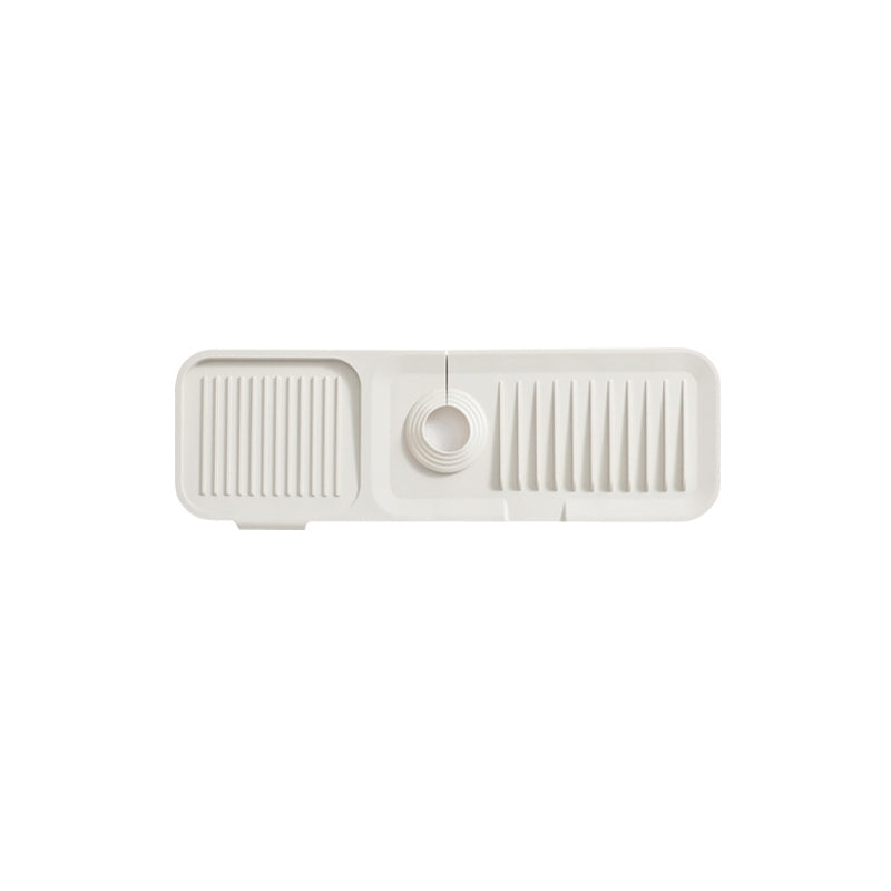 Silicone Draining Mat with Self-Drainage – DripGuard-White-Small-Nora Luxe