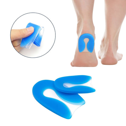 Silicone Heel Cushions for Comfort and Relief - HeelGuard-S (5.5-6.5)-Nora Luxe