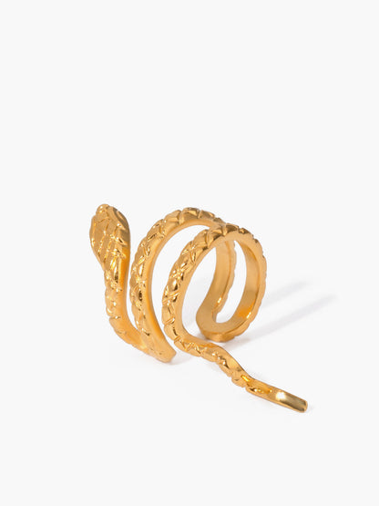 Sleek Serpent Shaped Earring Cuff