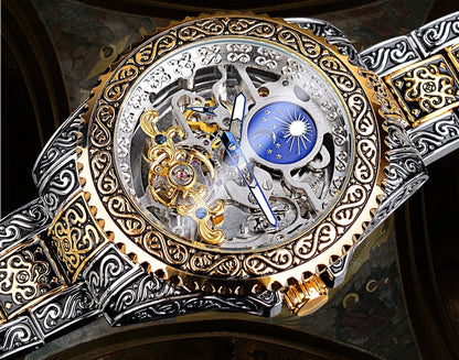 Skeleton Mechanical Men's Watch – Valtor-The Livary