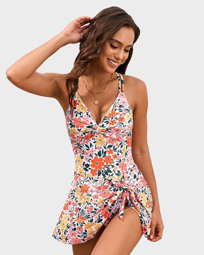 Slimming Women's Beach Swimwear Dress