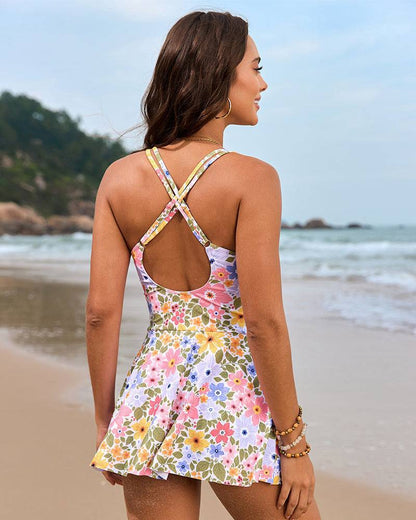 Slimming Women's Beach Swimwear Dress