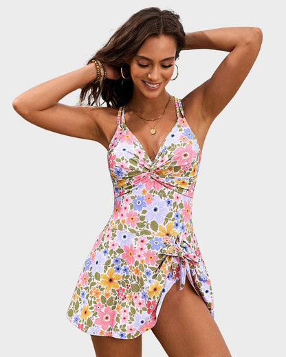 Slimming Women's Beach Swimwear Dress