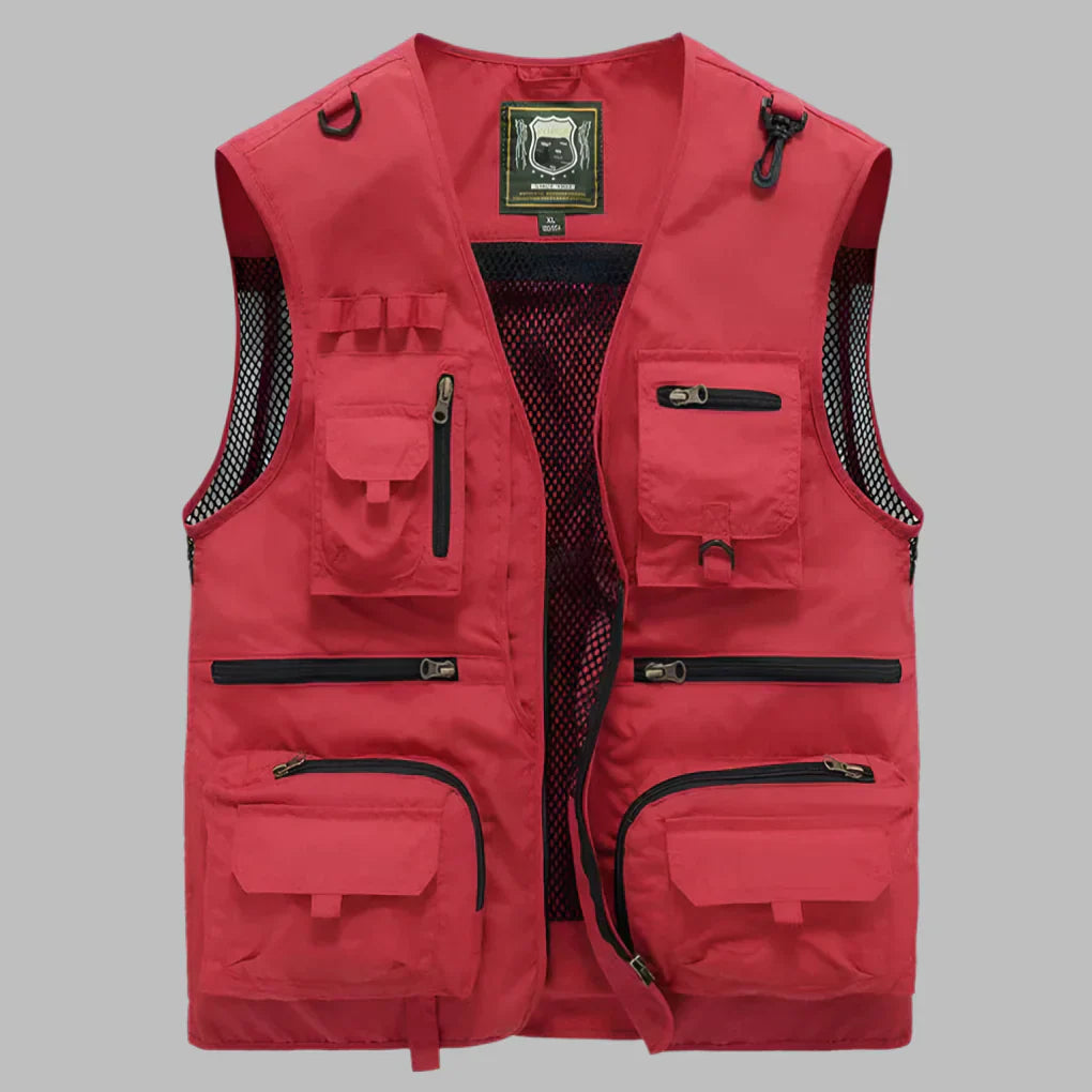 Breathable Mesh Fishing Vest - Olytrend