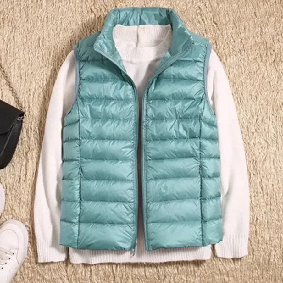 Waterproof Ladies Gilet with Zip Fastening