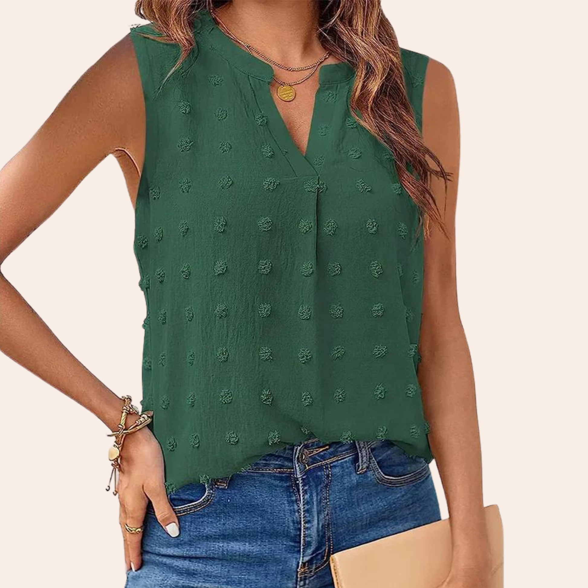 Summer Casual Short Sleeveless Top - Pexav