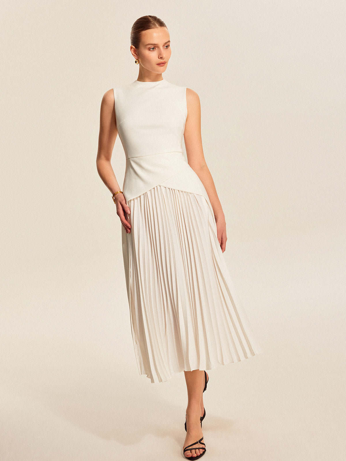 Summer Striped Tank Dress - Pexav