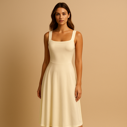 Strapless Simple Summer Dress for Women - Nocini