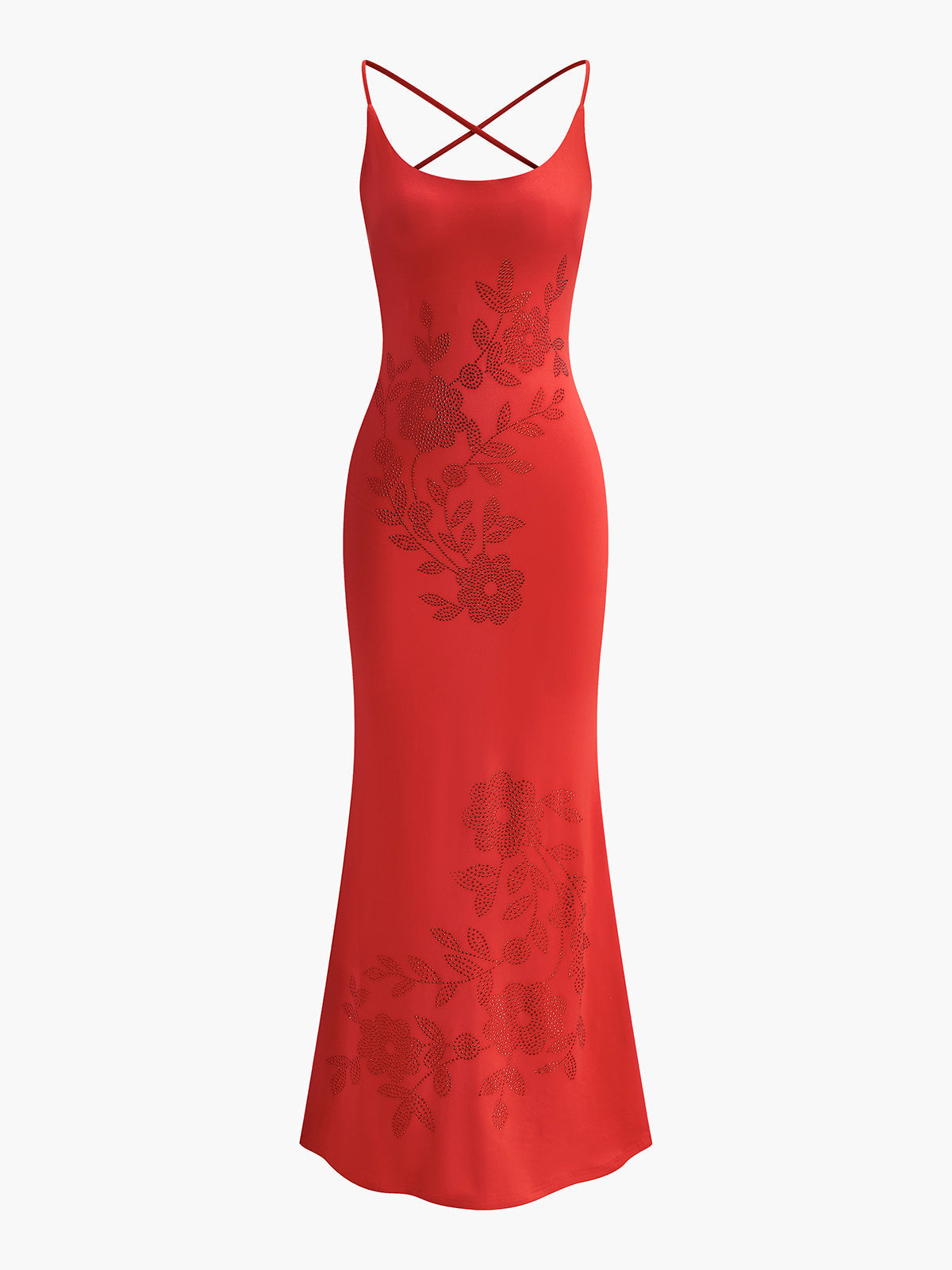Strapless Back Tie Summer Dress - Pexav