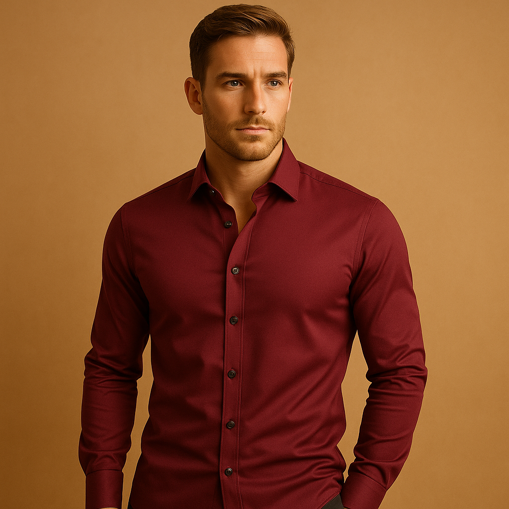Slim fit dress shirt for men | Brandon - Nocini