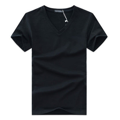 Slim Fit V-Neck T-Shirt for Men 1+1 FREE – Comfortable & Suitable for Everyday Use – Jonas-Black-S-Nora Luxe