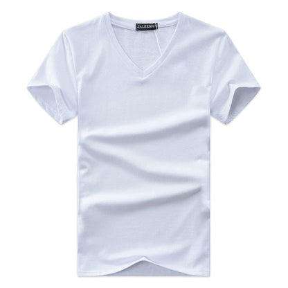 Slim Fit V-Neck T-Shirt for Men 1+1 FREE – Comfortable & Suitable for Everyday Use – Jonas-Black-S-Nora Luxe
