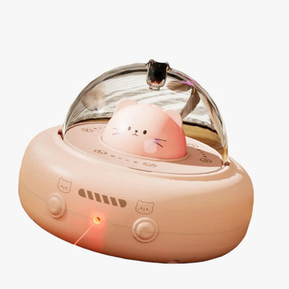 Slim Laser Cat Toy with Rainbow Light - Nola-Pink-The Livary