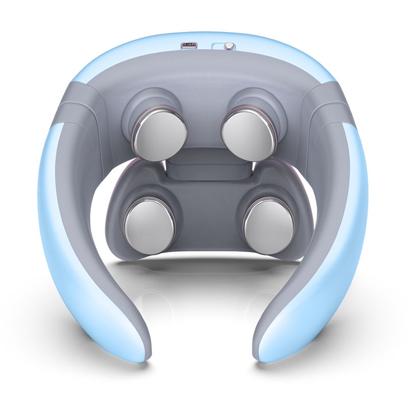 Slim Neck Massage Device - RelaxoNeck-Blue-Nora Luxe