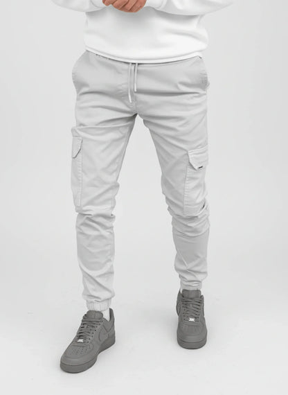 Fitted Men's Cargo Trousers