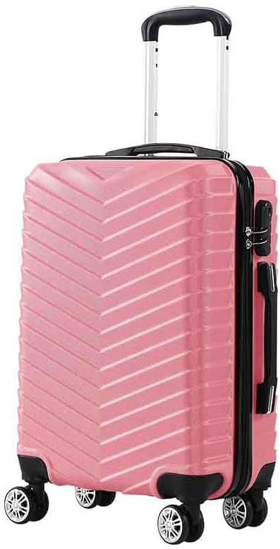 Durable Suitcase with Lock and 360 Wheels - Rosemont - Pexav