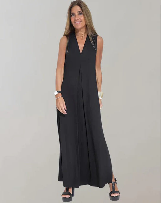 Fitting V-Neck Bodycon Dress