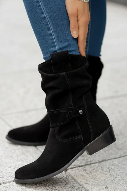 Comfortable Low Heel Boots for Ladies