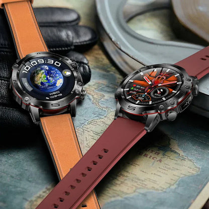 Smart Health Tracker with Glucose and ECG Measurement - HealthPro-Black steel-Nora Luxe