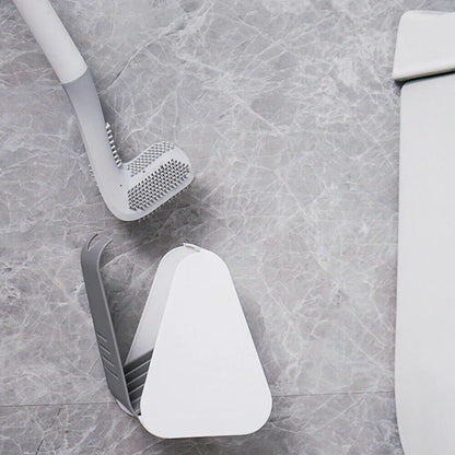 Smart Hygienic Toilet Brush - PureClean Brush-Blue-Brush + Holder-Nora Luxe