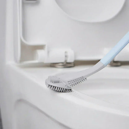 Smart Hygienic Toilet Brush - PureClean Brush-Blue-Brush + Holder-Nora Luxe