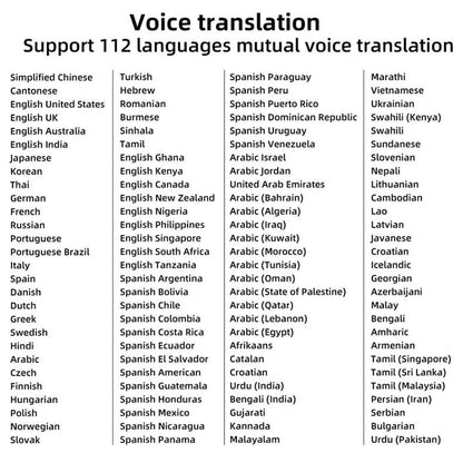 Smart Translation Pen - Linguo-Black-The Livary