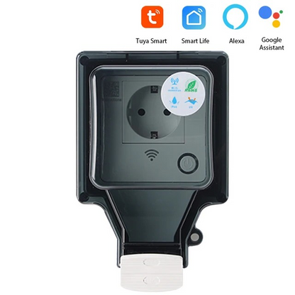 Smart WiFi Outdoor Socket with IP66 Waterproof Rating - Voltura-1 Socket-The Livary