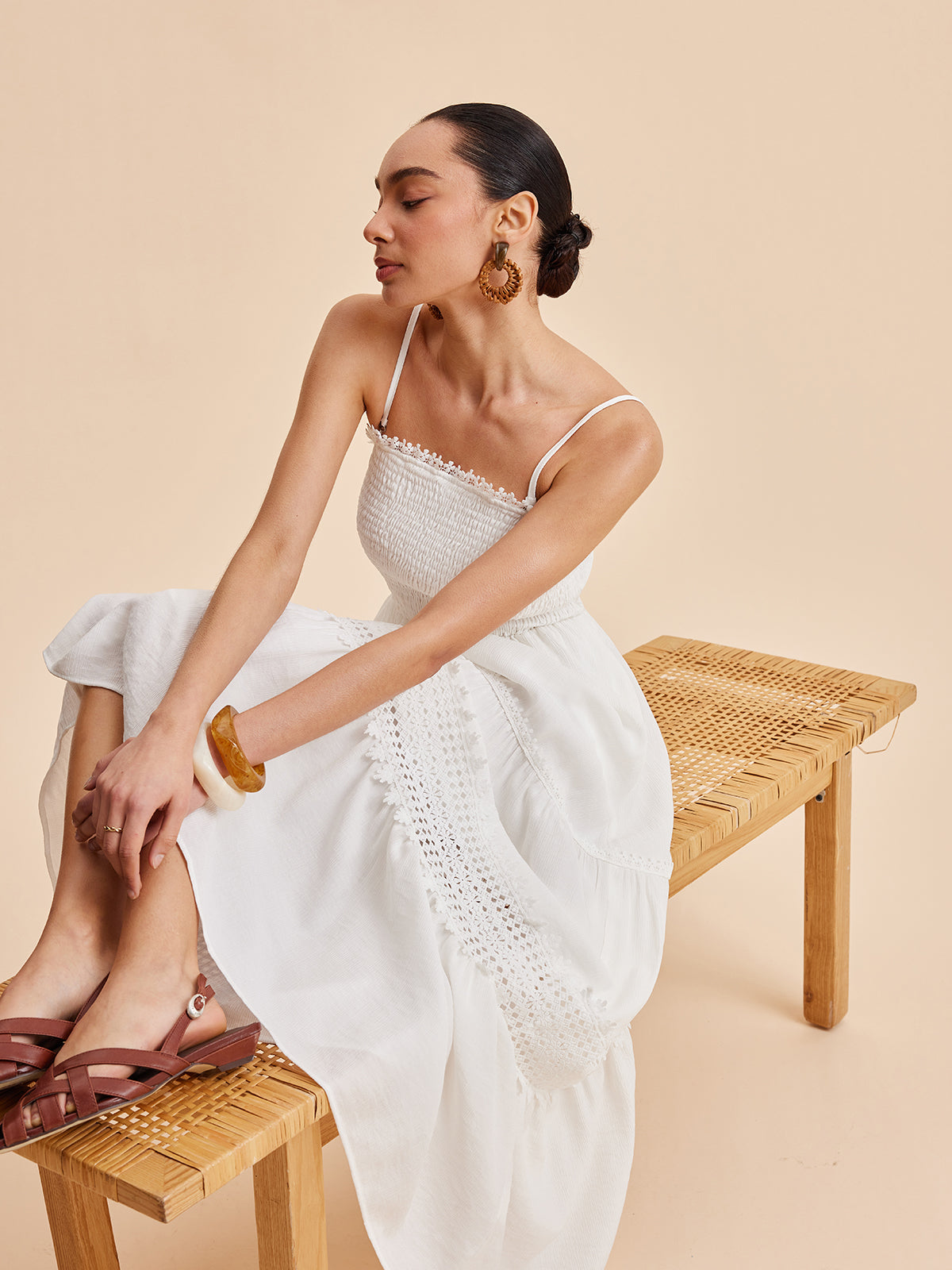 Ruffled Tank Summer Dress