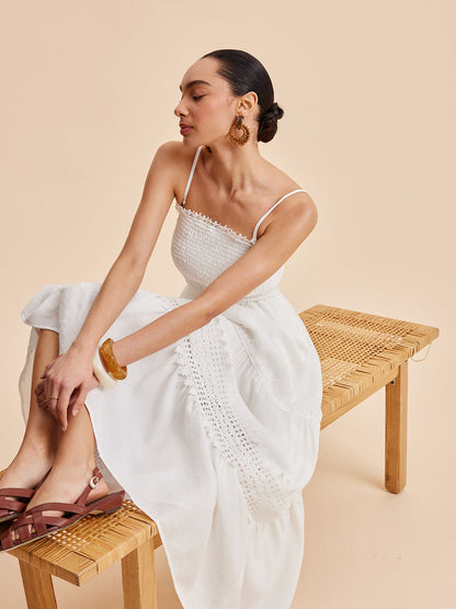 Ruffled Tank Summer Dress