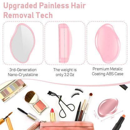 SmoothSkin Crystal Hair Remover – Painless, Reusable and Effortless!-Purple-Nora Luxe