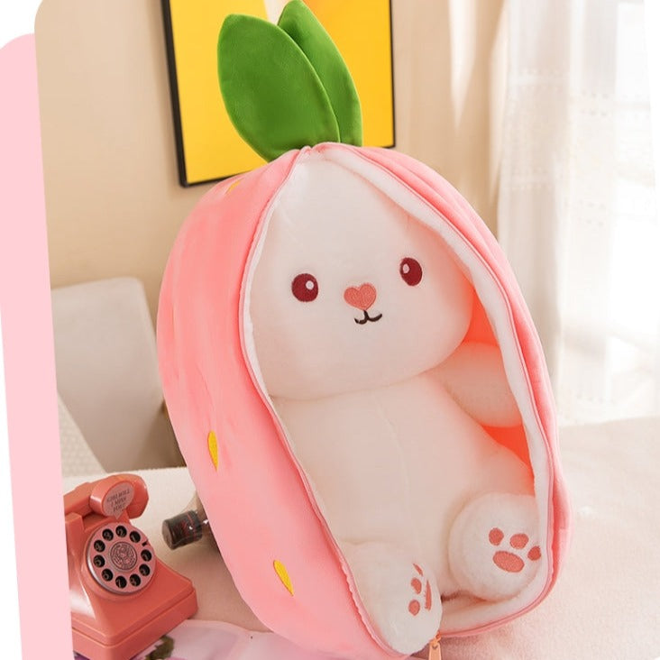 Soft Bunny Cuddle - SnuffelBun-Carrot Bunny-17 inches-Nora Luxe