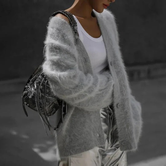 Cozy Open Front Sweater