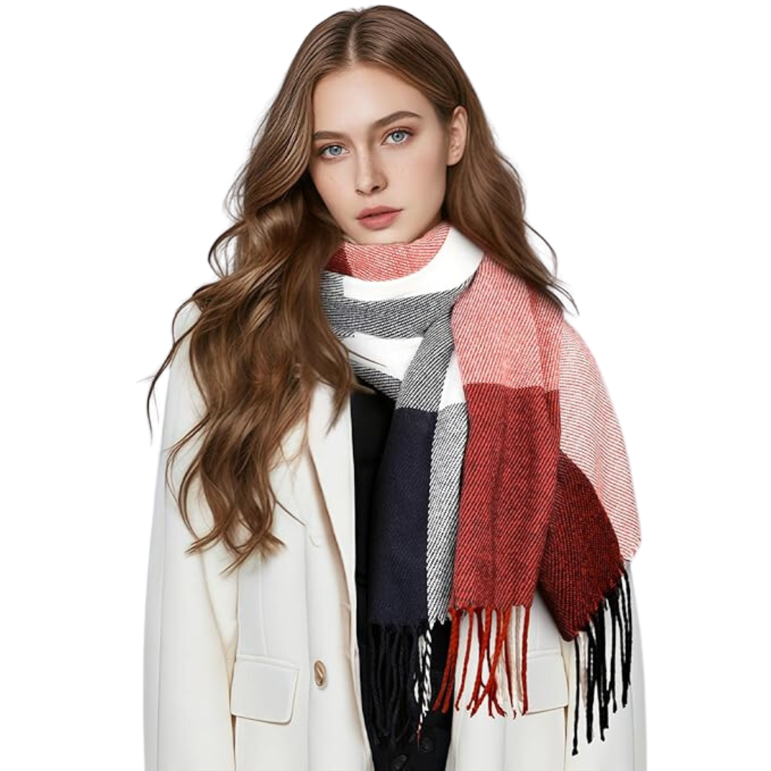 Warm Cozy Cashmere Scarf - Pexav