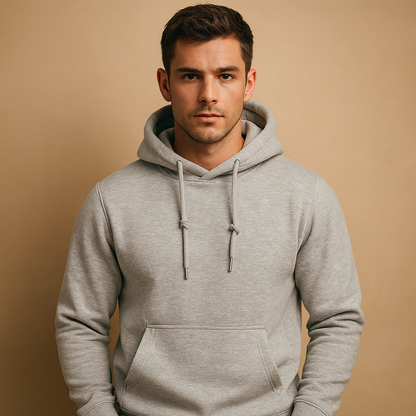 Comfy Relaxed Fit Mens Hoodie With Pocket - Nocini