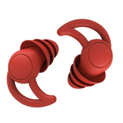 Soft Earplugs for Deep Sleep & Sound Reduction - Noctura-Red-The Livary