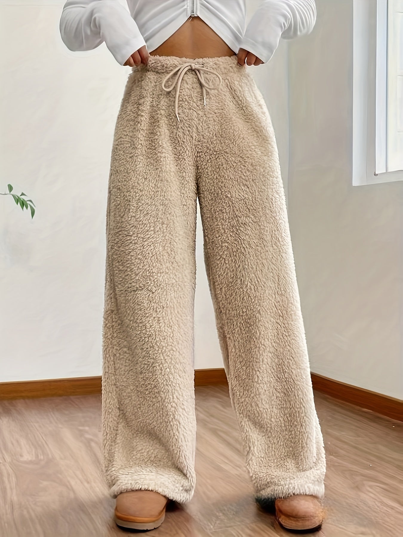 Cozy Fleece Women's Lounge Pants - Pexav