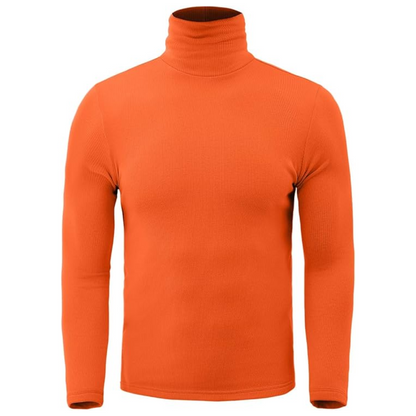 Soft Thermal Men's Roll Neck Baselayer - Lucas-Red-S-Nora Luxe