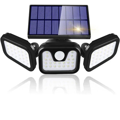 Outdoor Solar Powered Wall Light - Pexav