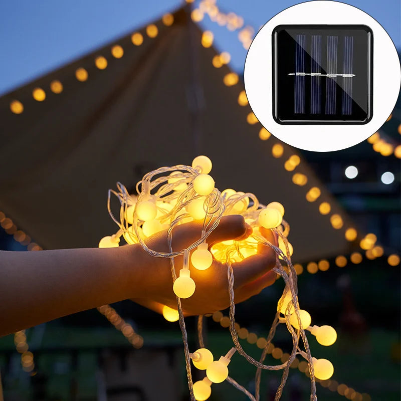 Outdoor Solar String Fairy Lights - Pexav