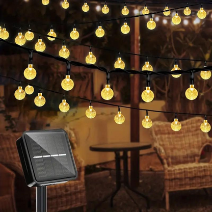 Outdoor Solar Powered Fairy Lights - Pexav